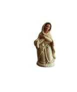 Flaw Vtg Christmas Nativity Figurine Paper Mache Composite:  Mary Madonn... - €8,06 EUR