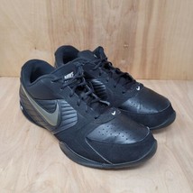 Nike Air Mens Basketball Sneakers Size 13 Baseline Low Black 386240-001 - £31.07 GBP