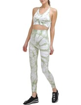 DKNY Sport Women&#39;s Tie-Dyed 7/8 Leggings, Sage green, Large - £13.74 GBP