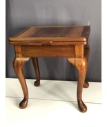 Vintage Solid Wood Draw Leaf Table Salesman Sample Display Side Made In USA - £1,564.34 GBP