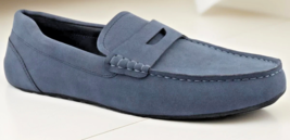Alfani Men&#39;s Marco Slip-On Penny Drive Shoes Loafers Blue Memory Foam NWOB - $34.95 CAD