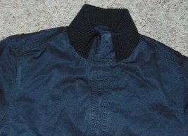 Mens Jacket Winter Apt 9 Black Long Sleeve Zip Up -size M - £13.22 GBP
