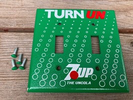 Vtg 7UP 7 Up The Uncola Plastic Advertising Light Switch Cover - £7.84 GBP