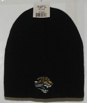 NFL Team Apparel Licensed Jacksonville Jaguars Black Winter Cap - £14.10 GBP