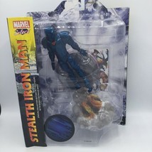 Marvel Diamond  Select Stealth Iron Man Action Figure New In Package - £27.59 GBP