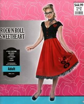 Costume Rock N Roll Sweetheart Adult S 6-8 - £26.04 GBP