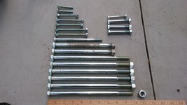 7QQ98 Assorted Bolts: (6) 10&quot; X 1/2NC, (2) 8&quot; X 1/2NC, Et Al, Very Good Cond - £3.90 GBP