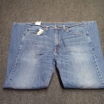 Levi Jeans Men 36x30 Blue 505 Regular Fit Straight Leg  Casual  Denim Pants - £18.10 GBP