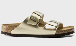 BIRKENSTOCK Arizona BS Gold Unisex Slide Slipper Casual Sandals Shoes 1016110 - £103.72 GBP