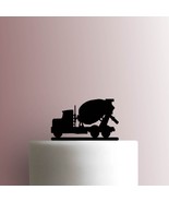Concrete Mixer Truck 225-B269 Cake Topper - $21.86 CAD+