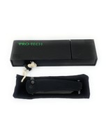 Pro Tech Mailbu 5406 Flipper Black Dragonscale Aluminum Handle Magnacut-... - $4,834.28 MXN
