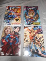 Rare Lot 4 DC Universe Action Superman Comic Books in Cardboard Plastic sleeves - $14.84