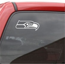 2 Units Seattle Seahawks 6&quot; Decal Vinyl Car Truck Decal Window Sticker Graphic - £3.90 GBP