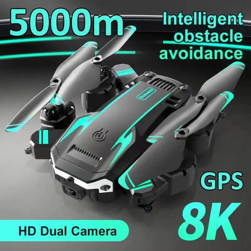 G6 Rc Drone 8k 5g Gps Professional Hd Aerial Photography Obstacle Avoidan - £32.71 GBP+