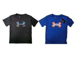 Under Armour Boy's 2-Pieces Shirt Set, BLUE - BLACK, 4 - £12.66 GBP