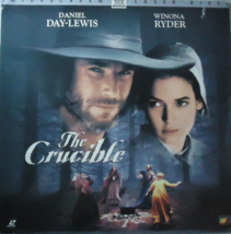 The Crucible (1996) Laserdisc NTSC Daniel Day Lewis Winona Ryder Widescreen - £7.94 GBP