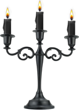 3 Metal Candelabra – Candlesticks Holder for Formal Events, Holiday Déco... - $537.33 MXN 3 Metal Candelabra – Candlesticks Holder for Formal Events, Holiday Déco... - $537.33 MXN
