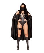 Roma Costume Women&#39;s 5pc Ninja Villain Costume - $54.77 CAD