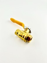 1/4&quot; NPT Brass Ball Valve Full Port Shut-Off Valve 600psi SAMFE DAY SHIP... - €8,50 EUR
