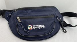 KOREA JAPAN 2002 World Cup Football Waist Bag Soccer Fanny Pack Vintage - £9.72 GBP