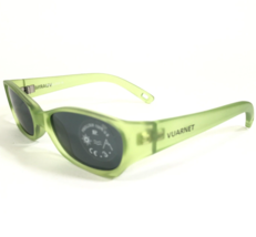 Vuarnet Kids Sunglasses B900 Matte Clear Green Frames with Blue Lenses - $46.54