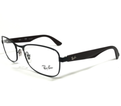 Ray-Ban Brille Rahmen RB6307 2820 Schwarz Braune Quadratisch Voll Rim 53-17-140 - £43.95 GBP