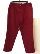 Liz Claiborne Paris Red Size 8 Straight Leg Pants - £11.04 GBP