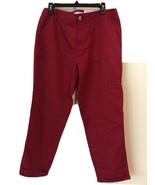 Liz Claiborne Paris Red Size 8 Straight Leg Pants - $14.03