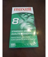 Maxwell Video Cassette Standard Grade T-160 Blank Tape 8 Hours New Sealed - €9,35 EUR