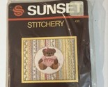 Sunshine Stitchery Lucy Bear Cross-Stitch 4”x5” box1 - £5.45 GBP