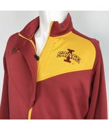 Iowa State Cyclones Nike FIT Dry Full Zipper Sweatshirt Athletic Top Men... - £15.92 GBP