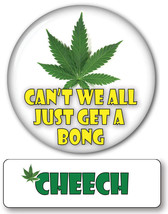 Cheech Of Cheech And Chong Name Badge Pin Fastener &amp; Button Halloween Costume Pr - £13.54 GBP