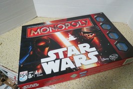 Monopoly Star Wars Disney Board Game Edition Hasbro Parker Brothers Complete - £14.38 GBP