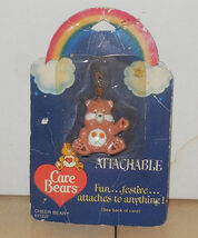 1984 American Greetings CARE BEARS Friendship Bear Attachable Vintage 80... - $24.70
