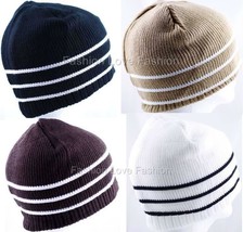 1 Pack Mens Boys Winter Ski Beanie Knit Hat Cap 7 Colors to Choose - £3.16 GBP