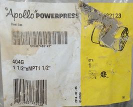Apollo Powerpress Carbon Steel Gas Male Thread Adapter PWR7482123 image 3