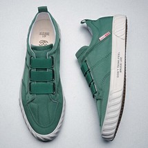 Breathable Canvas Men&#39;s Vulcanize Shoes Autumn New Casual Lazy Loafer Shoe Korea - £57.59 GBP