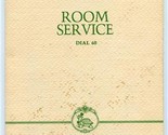 The Velvet Turtle Room Service Menu Multiple Locations 1982 - $21.78