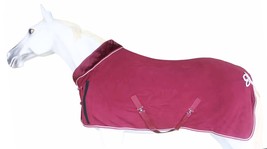 Horse Soft Fleece Cooler Contoured Exercise Blanket Liner Sheet Wicks 43MI - $49.99