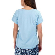 Tranquility by Colorado Clothing Womens V-neck Top Size X-Large Color Blue - £22.17 GBP