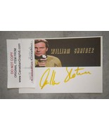 William Shatner Hand Signed Autograph Index Card COA Star Trek - $1,375.80 MXN