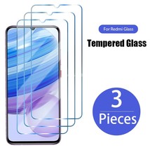 3PCS/Lot Tempered Glass for Redmi Note 9 10 Pro 9S 9T 10 Screen Protector for Xi - £7.37 GBP
