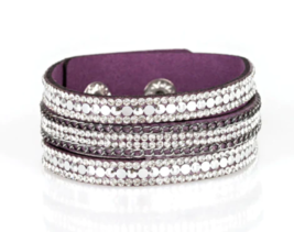 Paparazzi Fashion Fanatic Purple Bracelet - New - £3.58 GBP