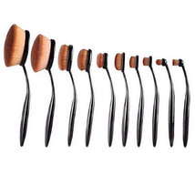Colors: GOLD - Beauty Experts Set of 10 Oval Beauty Brushes - $1,076.53 MXN