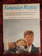 Saturday Review December 11 1965 Marshall Fishwick Martha Graham Kenneth Rexroth - $8.64