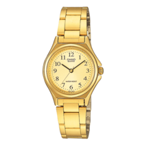 Casio LTP-1130N-9B Women&#39;s Classic Analog Gold-Tone Stainless Steel Band Watch - £35.91 GBP