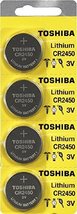 Toshiba CR2450 3 Volt Lithium Coin Battery (20 Batteries) - £15.97 GBP