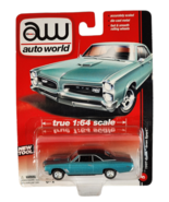 AW Auto World 1967 Blue Buick Gran Sport #5 Black Top 1/64 Model Car - $762.19 MXN