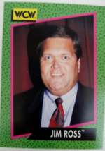 1991 WCW,WWF,WWE Jim Ross Good Ol&#39; J R Now works at AEW Impel Card#154 Buy Now . - £2.29 GBP