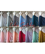 Chiffon Color Card Wedding Bridesmaid Chiffon Color Samples-Dressromanit... - $1.36 CAD